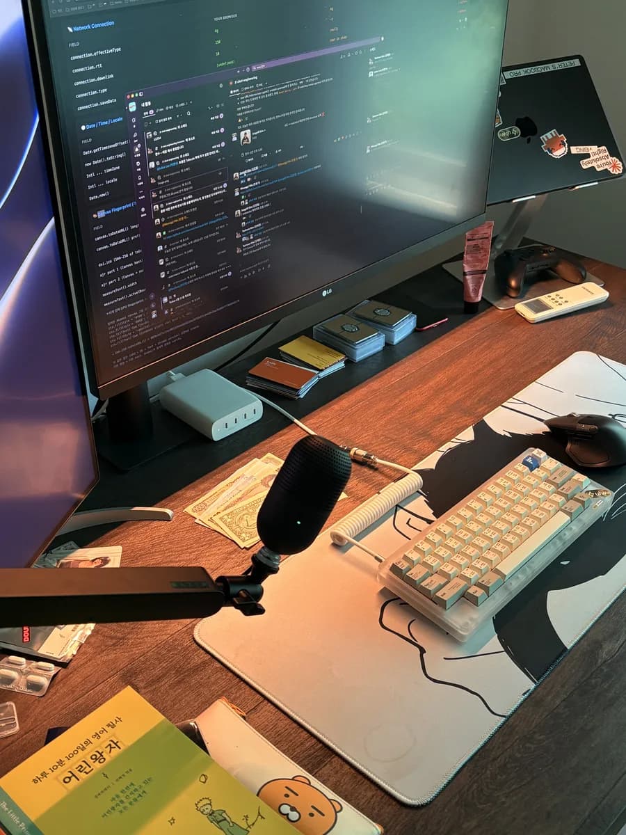 A focused workspace at VYV House